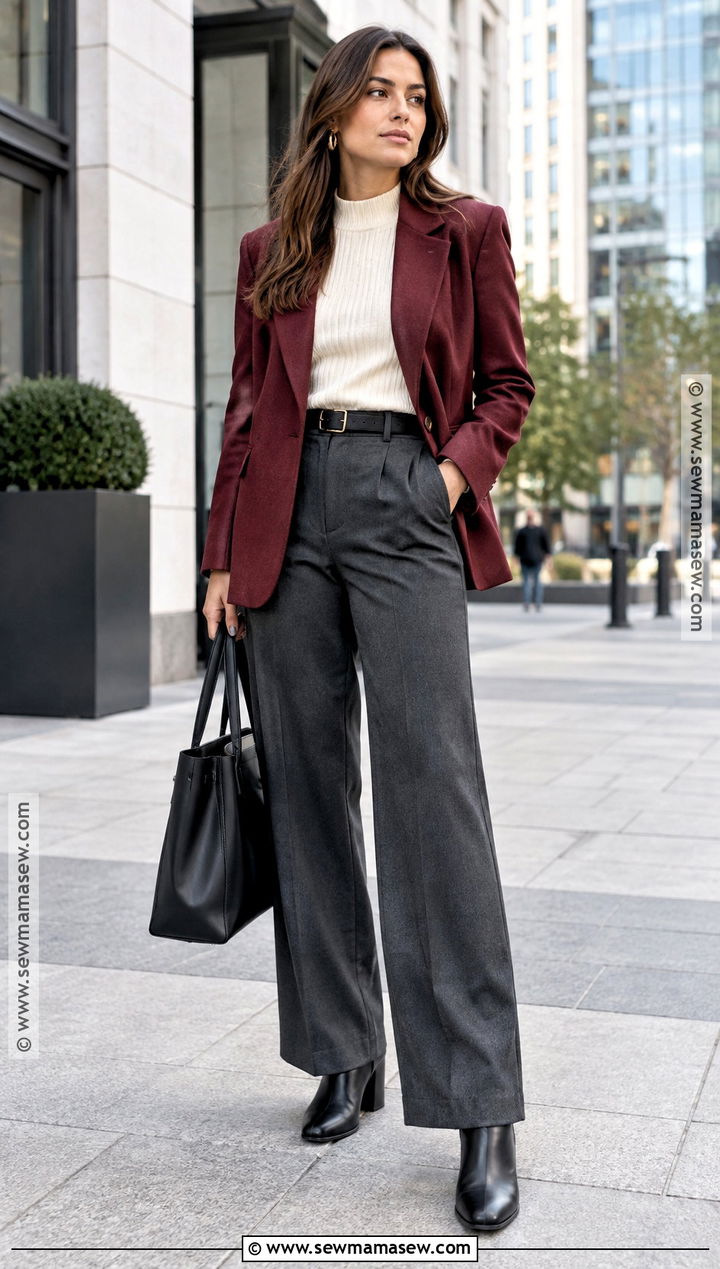 Workwear Fall Outfit - 20 fall style aesthetic ideas