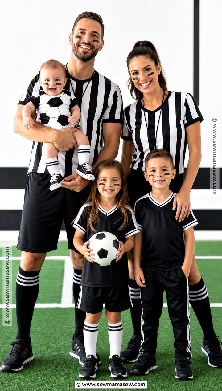 World Cup Soccer Family Costume - 45 family costume ideas