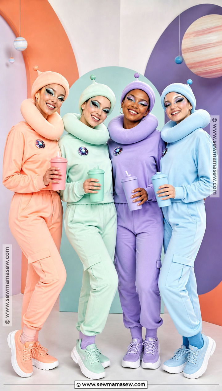Worm Alien Group Costume - 50 men in black costume ideas