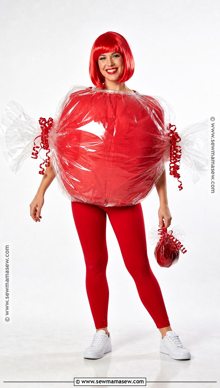 Wrapped Hard Candy Costume - 35 candy costume ideas