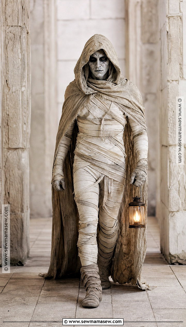Wrapped Phantom Cosplay - 30 scary cosplay ideas