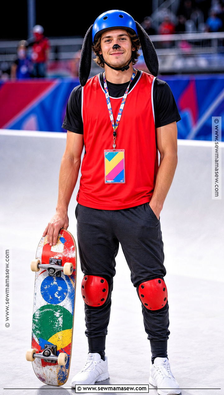 X Games Max Goof Costume With Sports Jersey - 40 max goofy costume ideas