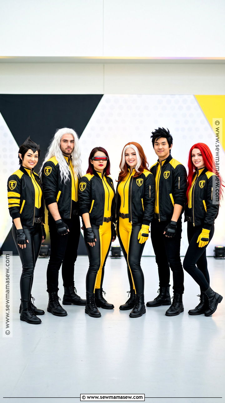 X Men Group Costume - 40 superhero costume ideas