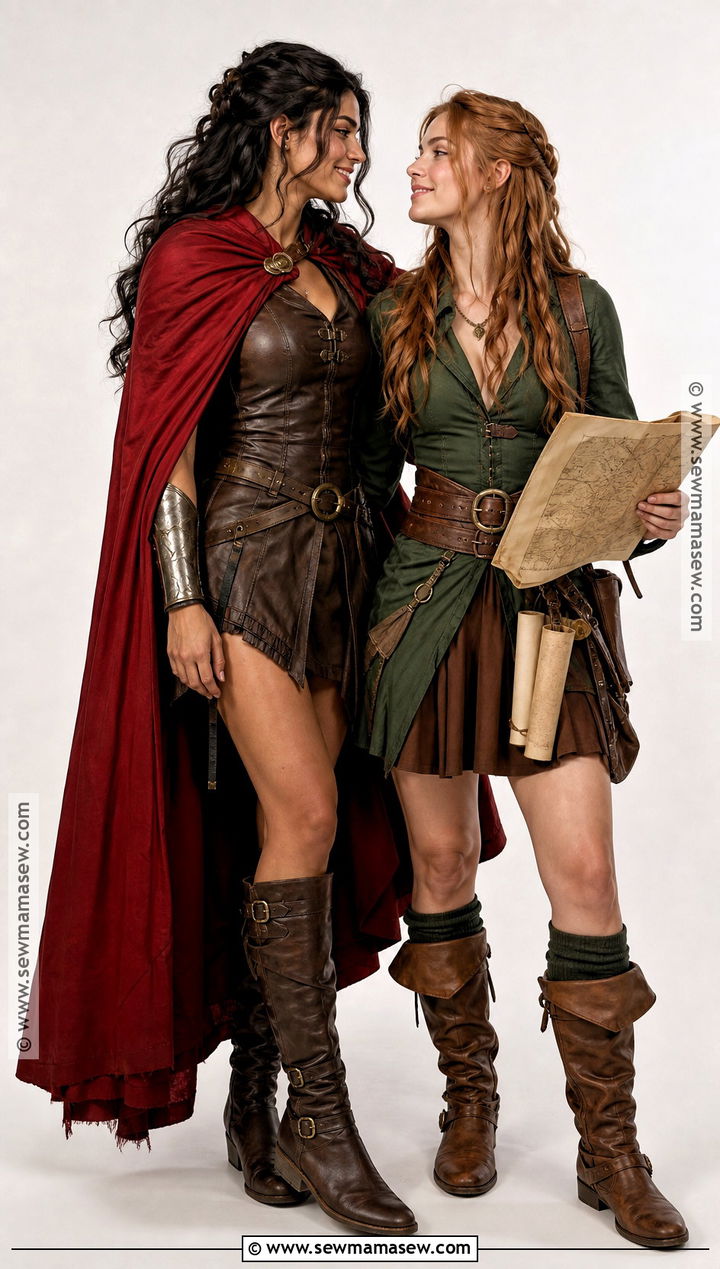Xena And Gabrielle Costume - 40 wlw halloween costume ideas
