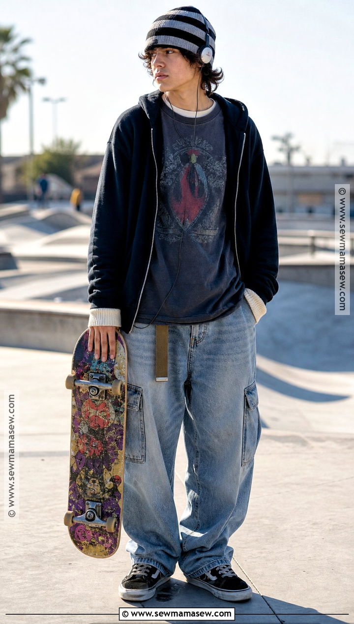 Y2K Skater Costume - 35 y2k costume ideas