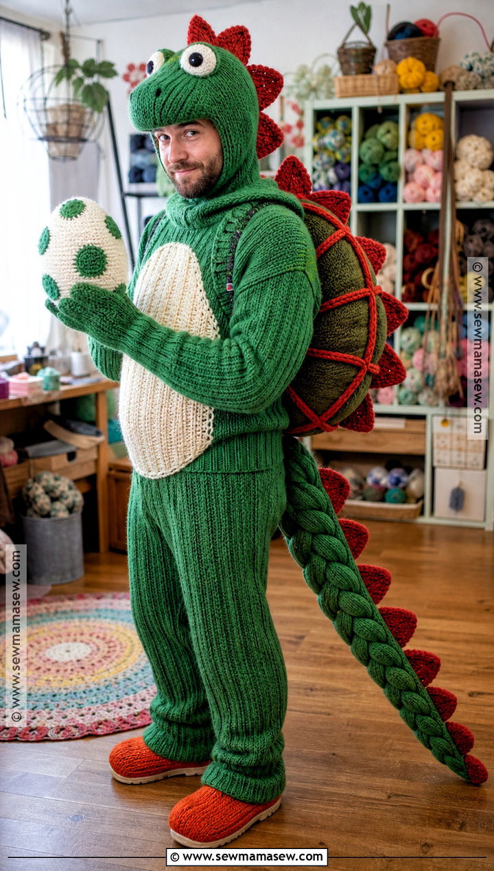 Yarn Yoshi Costume - 35 yoshi costume ideas