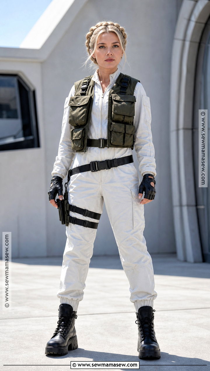 Yelena White Suit Black Widow Cosplay - 30 black widow cosplay ideas