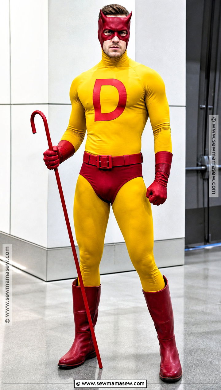 Yellow And Red Daredevil Cosplay - 30 Daredevil Cosplay Ideas