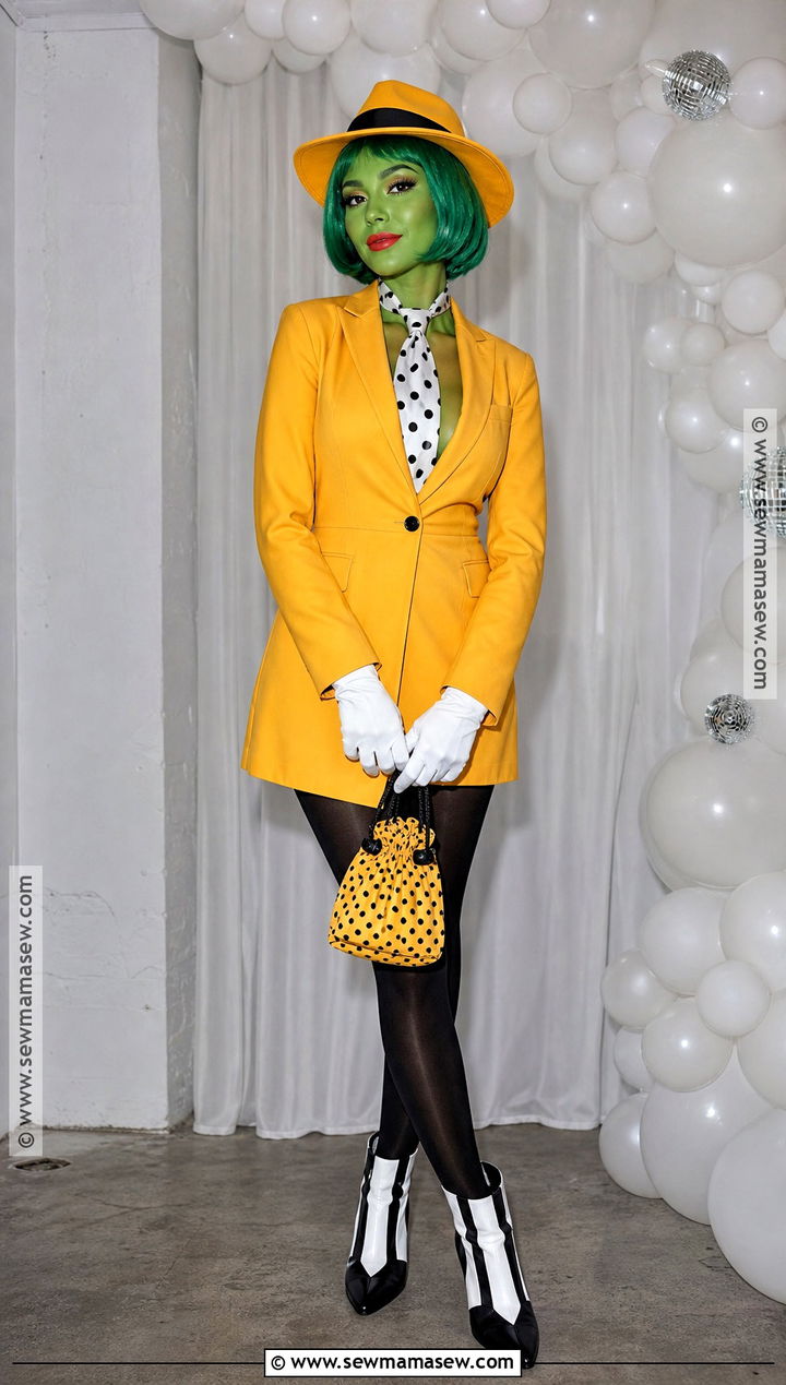 Yellow Blazer Dress The Mask Costume - 30 The Mask Costume Ideas for Women