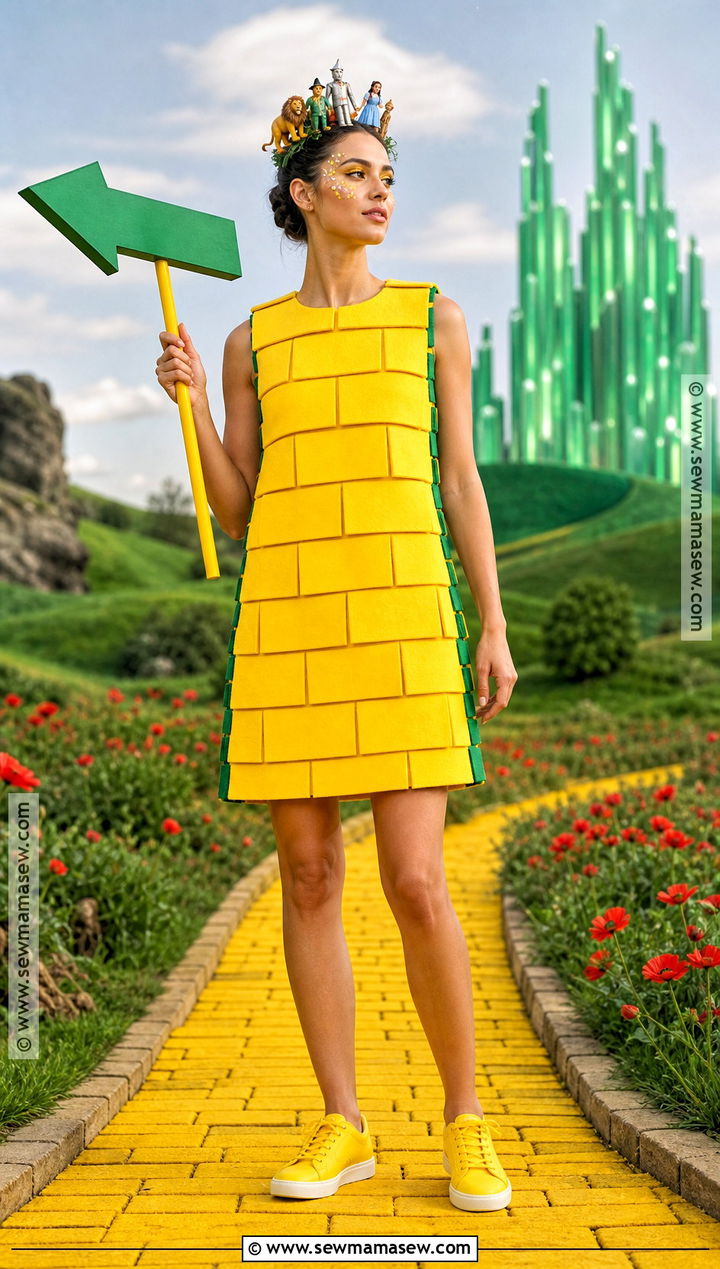 Yellow Brick Road Halloween Costume - 30 Wizard Of Oz Halloween Costumes