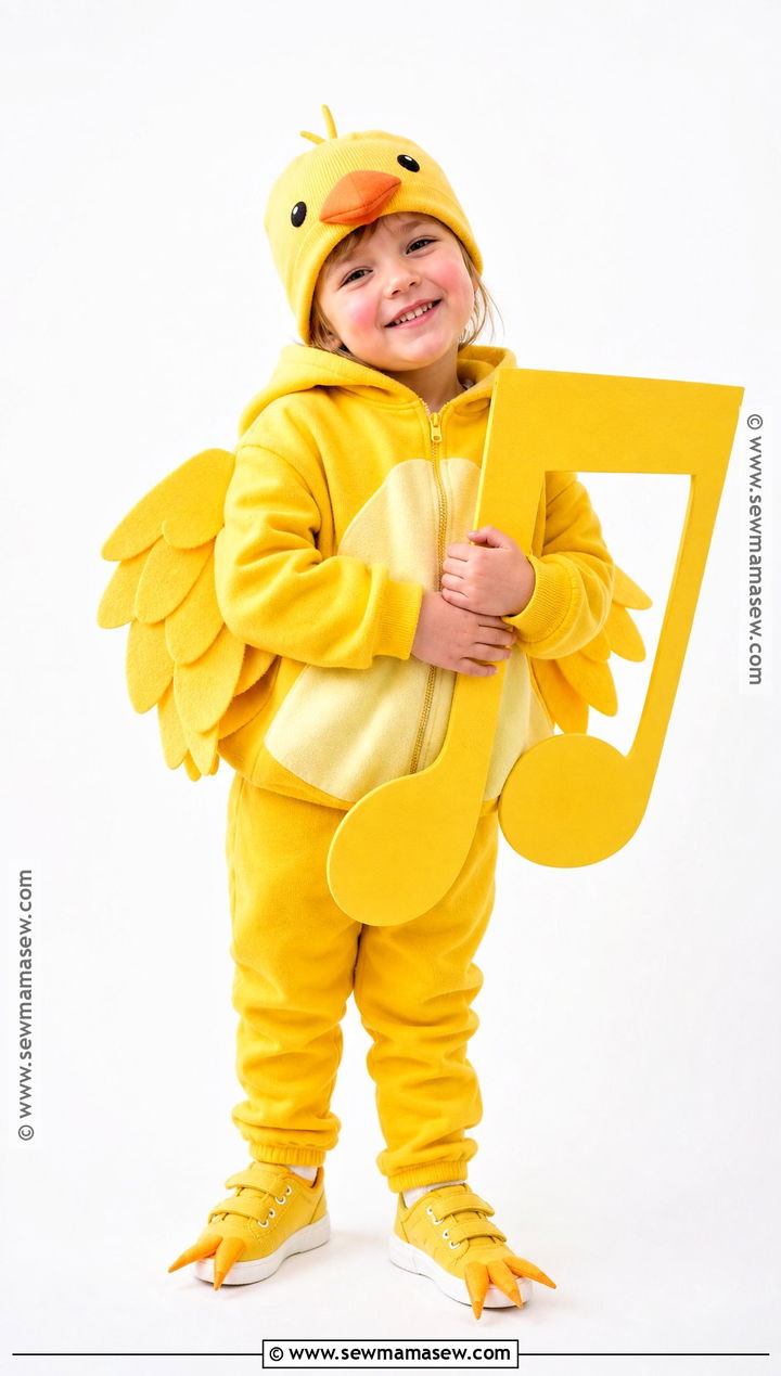 Yellow Canary Costume For Kids - 30 bird costume ideas for kids