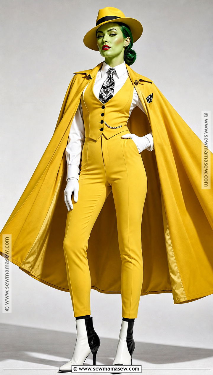 Yellow Cape The Mask Costume - 30 The Mask Costume Ideas for Women