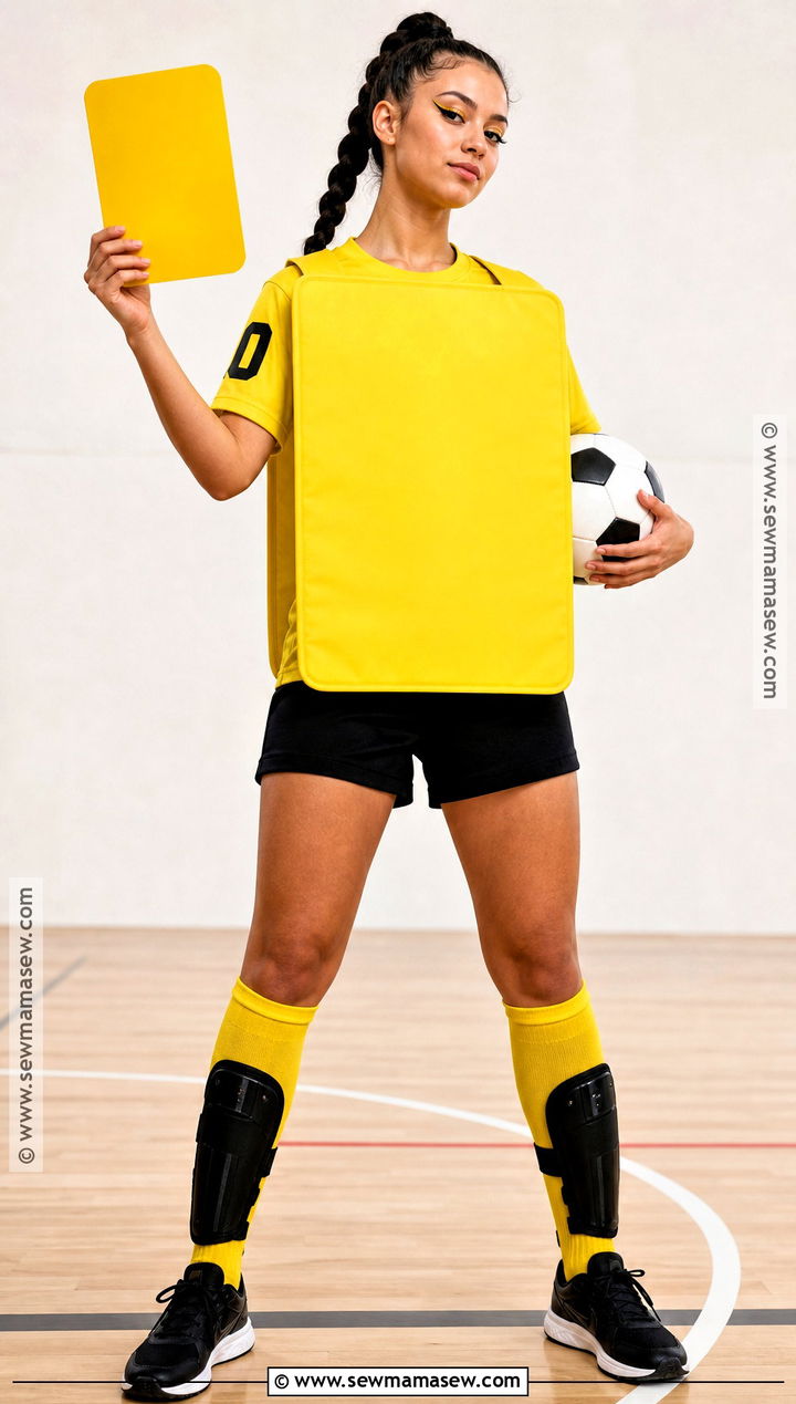 Yellow Card Soccer Player Costume - 30 soccer player costume ideas