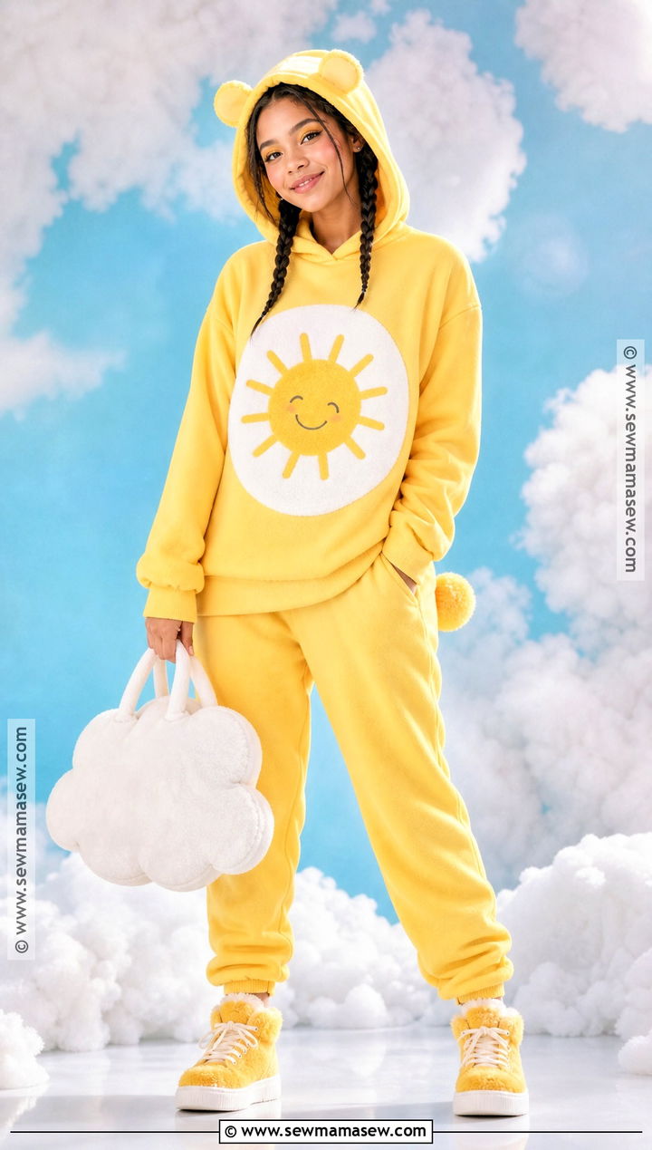 Yellow Care Bear Costume - 30 Yellow Halloween Costumes
