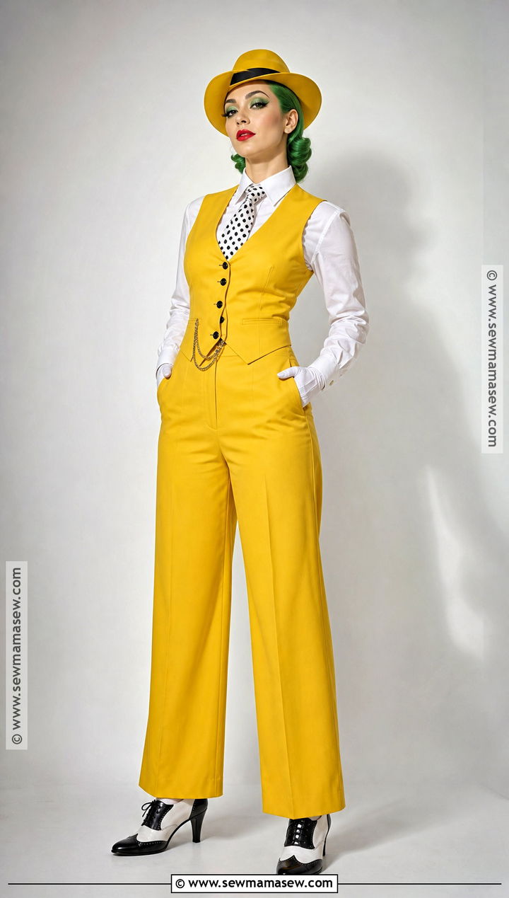 Yellow Corset Suit The Mask Costume - 30 The Mask Costume Ideas for Women