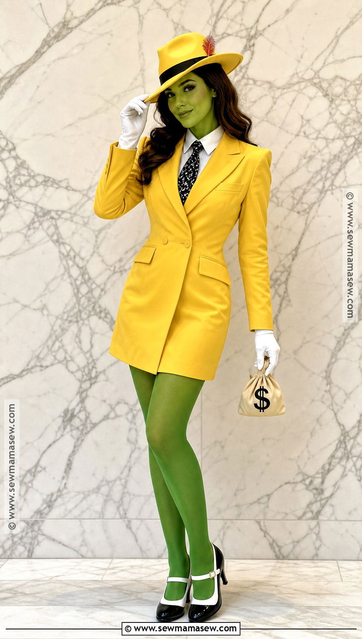 Yellow Dress The Mask Costume - 35 the mask costume ideas