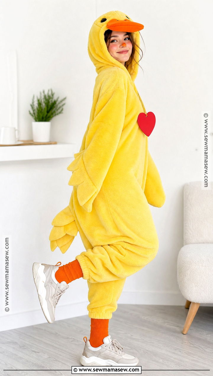 Yellow Duck Beanie Baby Costume - 40 beanie baby costume ideas