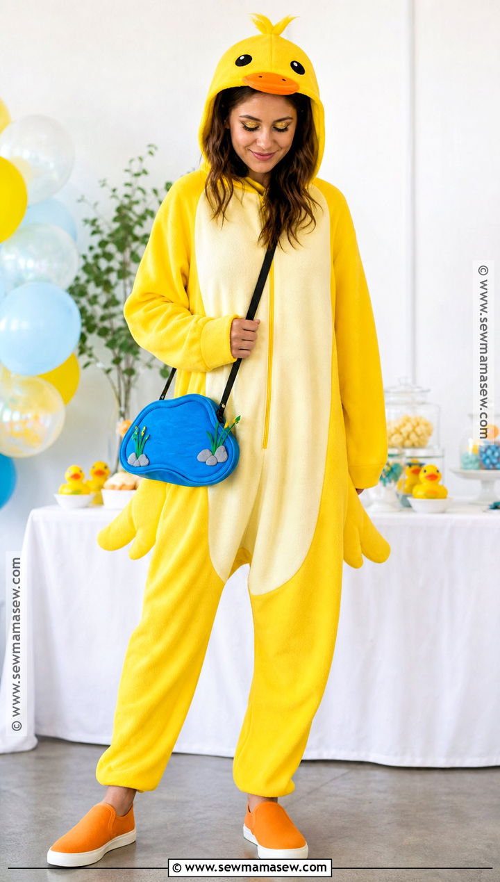 Yellow Duck Onesie Costume - 35 duck costume ideas