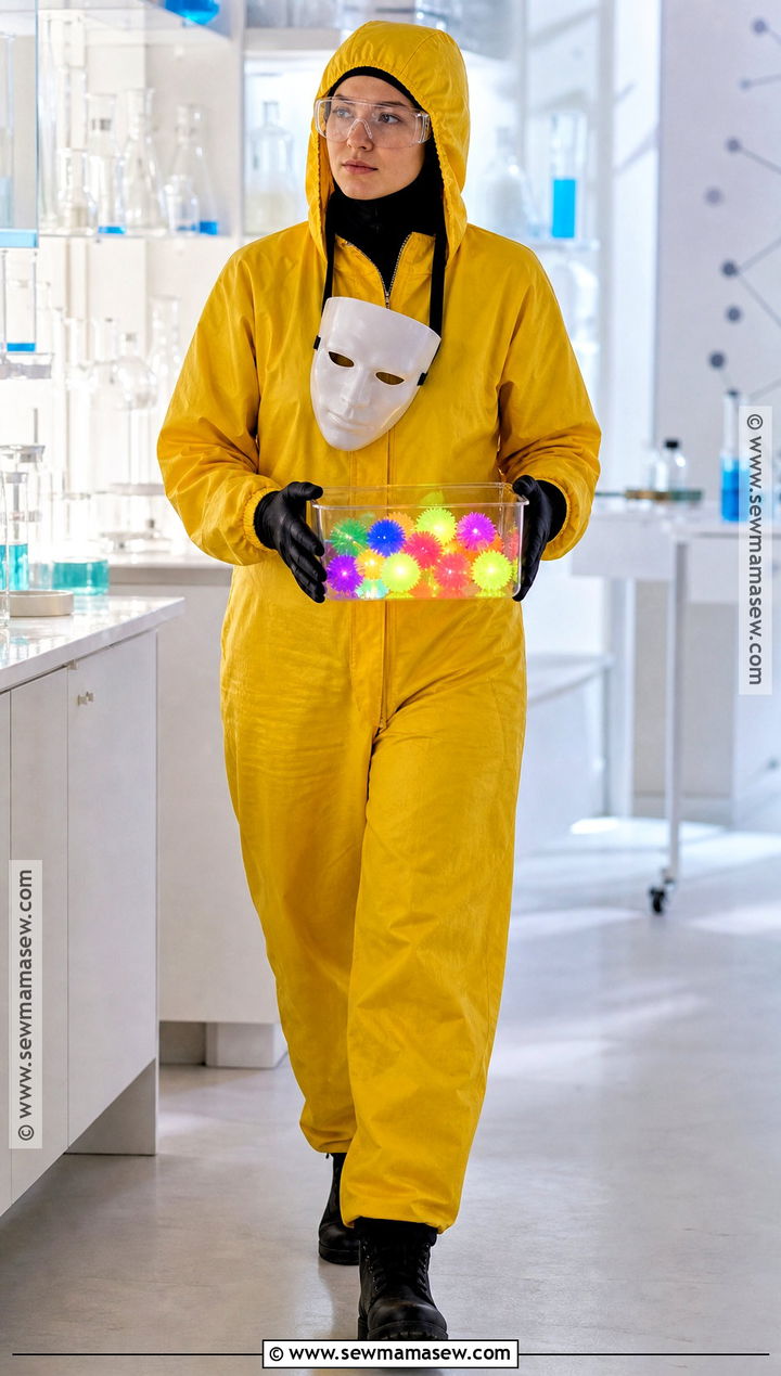 Yellow Hazmat Suit Costume - 30 Yellow Halloween Costumes