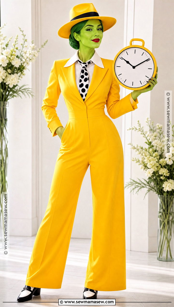 Yellow Jumpsuit The Mask Costume - 30 The Mask Costume Ideas for Women