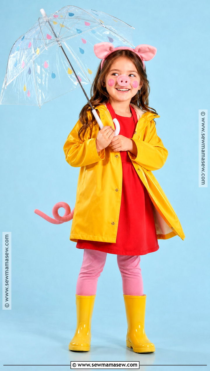 Yellow Raincoat Peppa Pig Costume - 30 peppa pig costume ideas