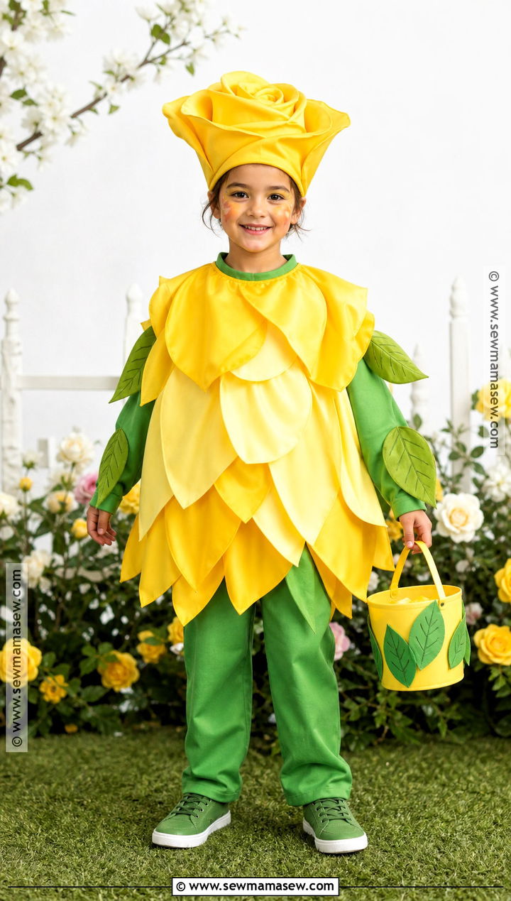 Yellow Rose Costume - 30 rose costume ideas