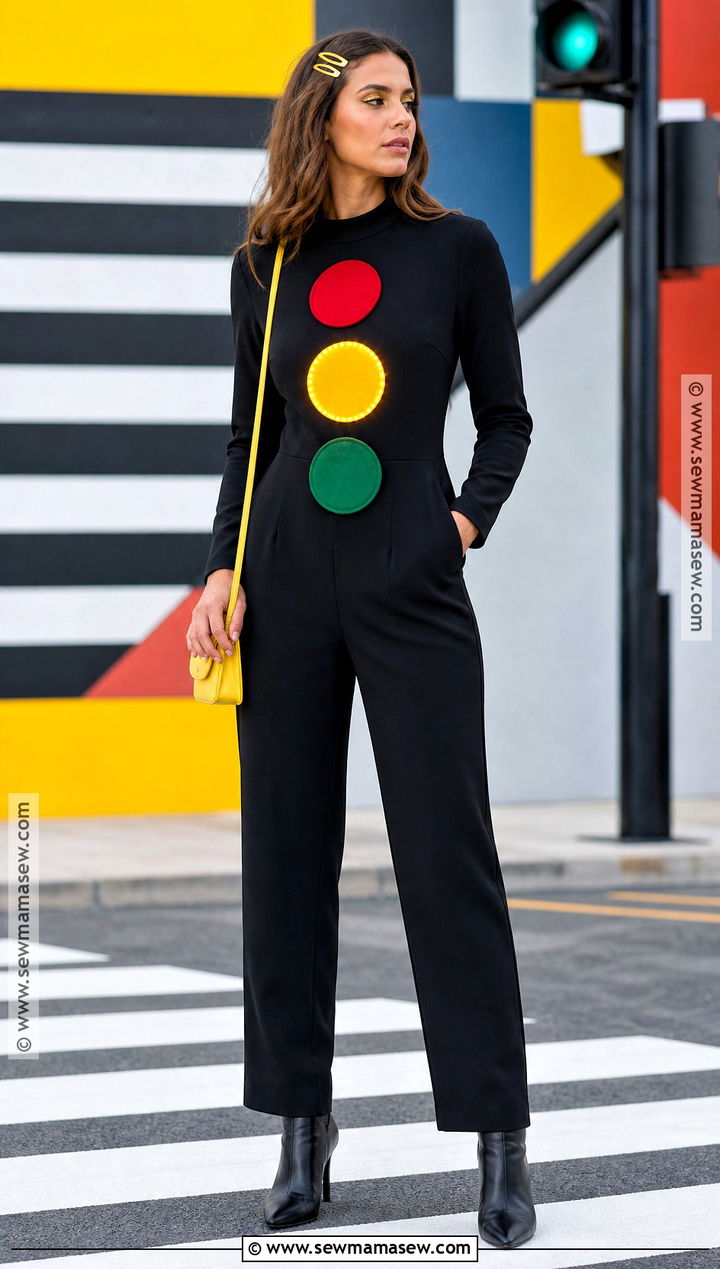 Yellow Traffic Light Costume - 30 Yellow Halloween Costumes