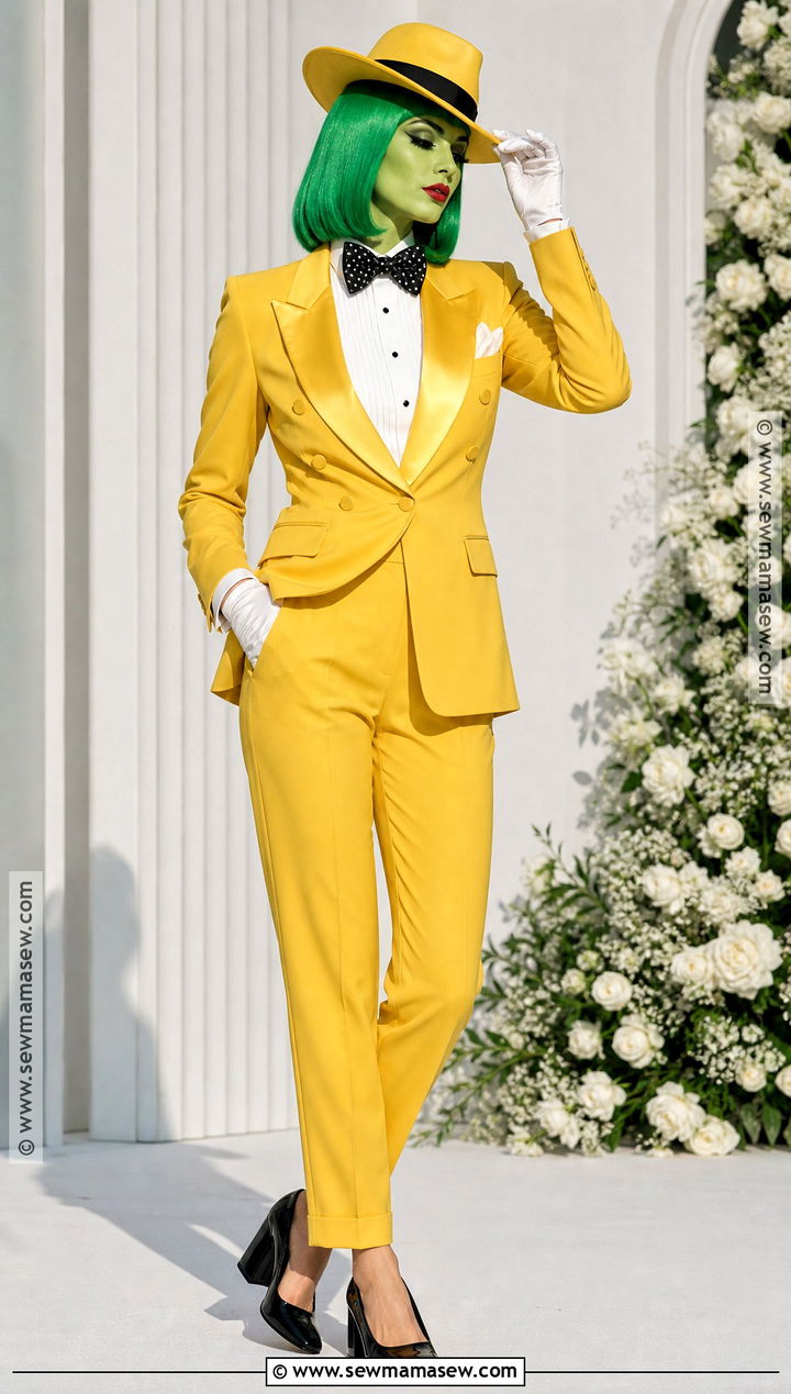 Yellow Tuxedo The Mask Costume - 30 The Mask Costume Ideas for Women