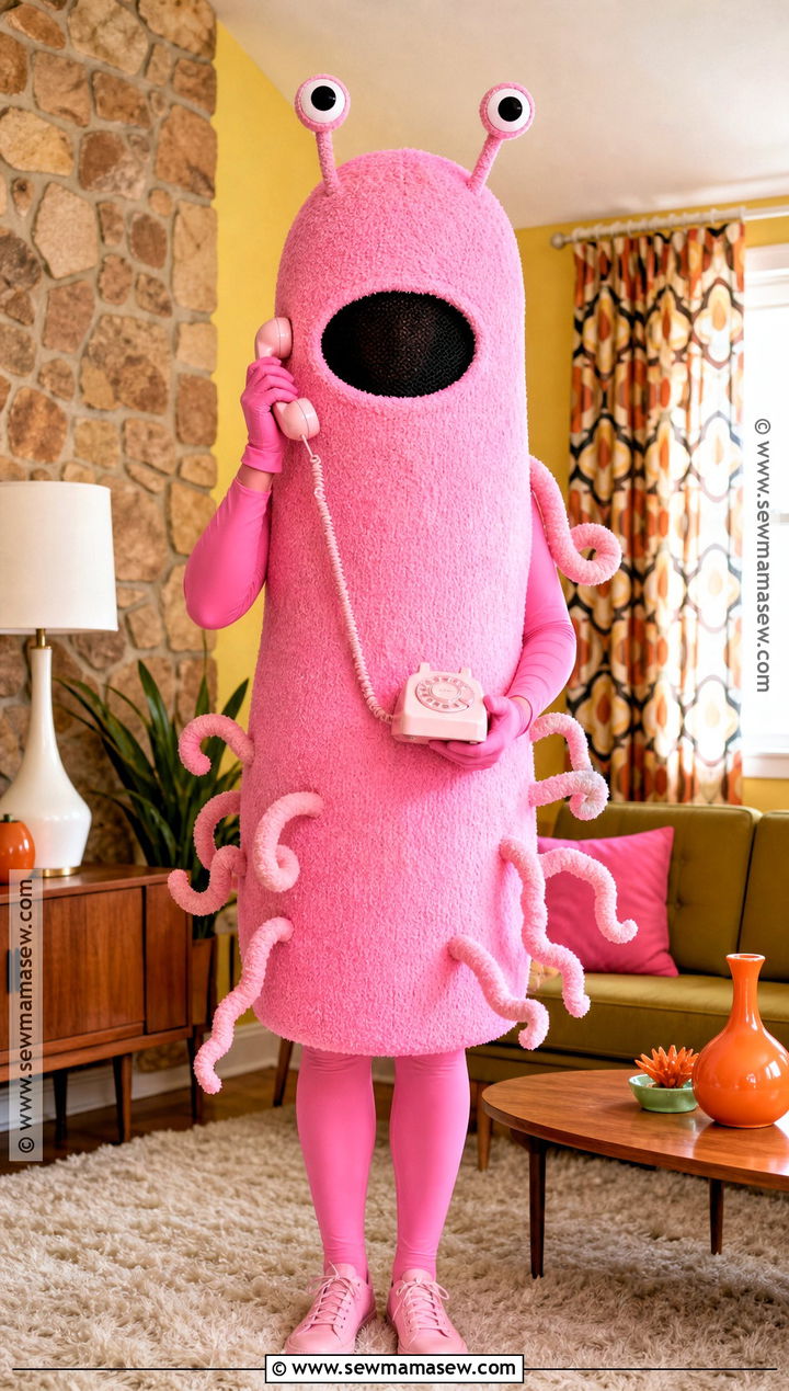Yip Yip Martian Costume With Wide Mouth - 30 sesame street costume ideas