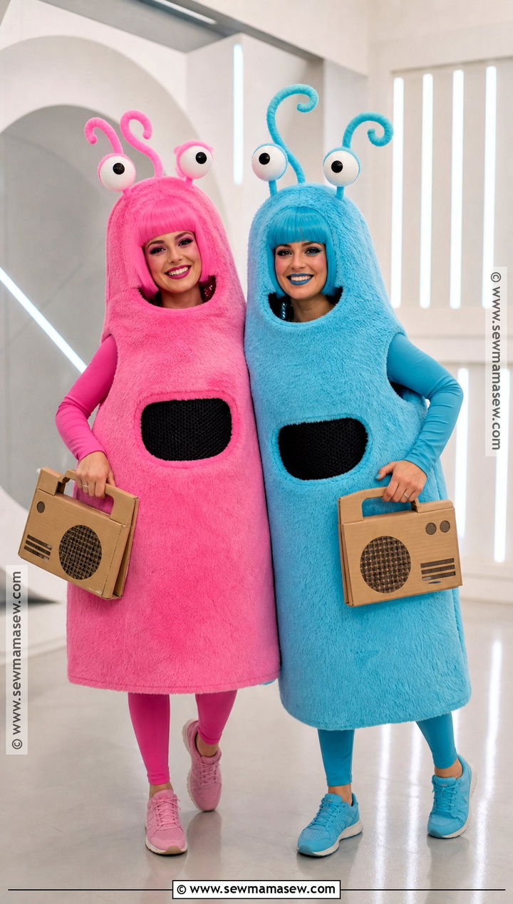 Yip Yip Martian Duo Costume - 30 Sesame Street Halloween Costumes