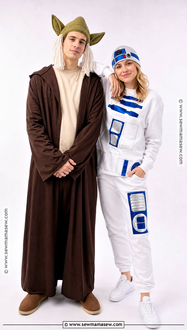 Yoda And Robot Duo Costume - 35 yoda costume ideas