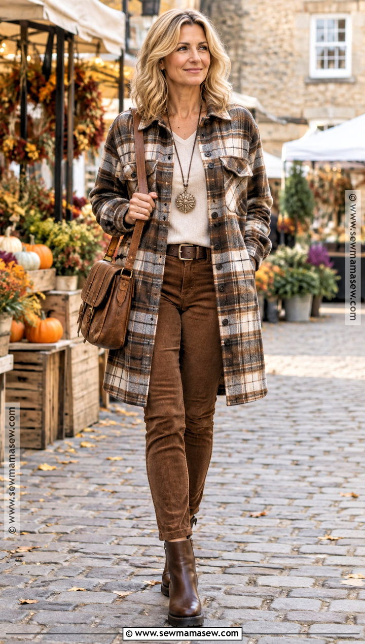 Yorkshire Shacket With Corduroy Pants - 15 Cabi Fall 2026 Lookbook Ideas