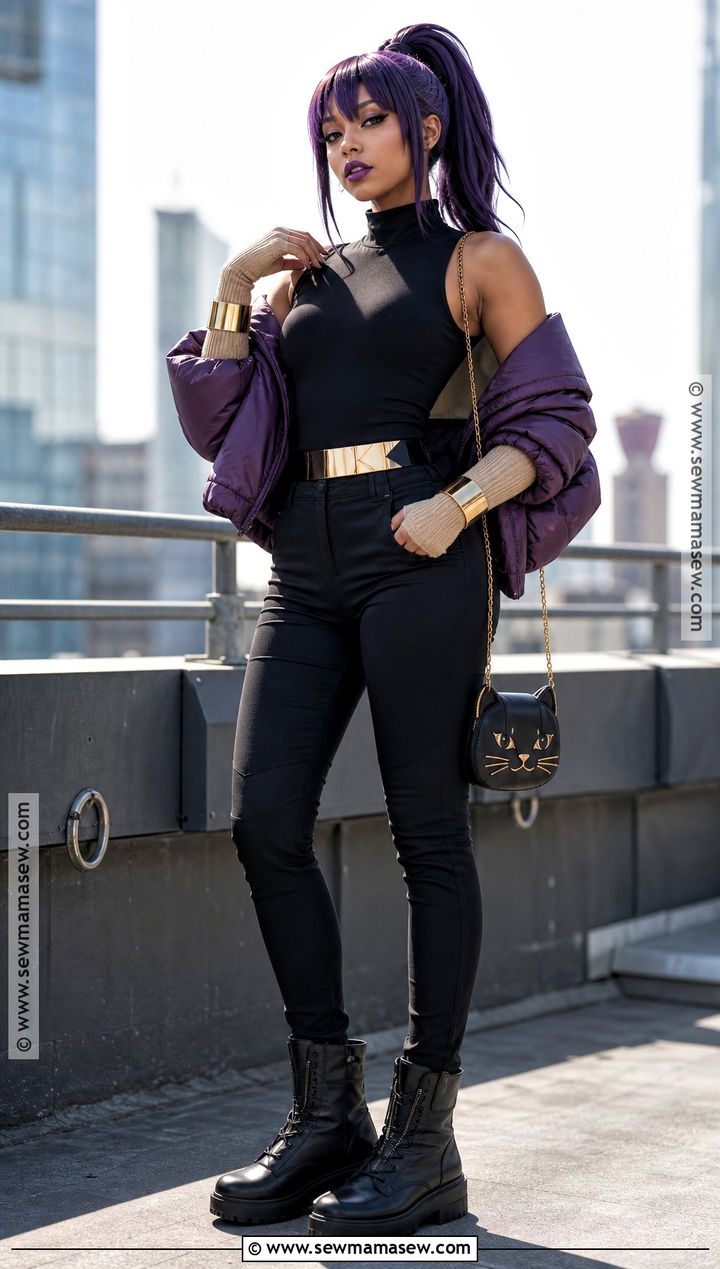 Yoruichi Shihouin Cosplay Costume - 30 female cosplay anime ideas