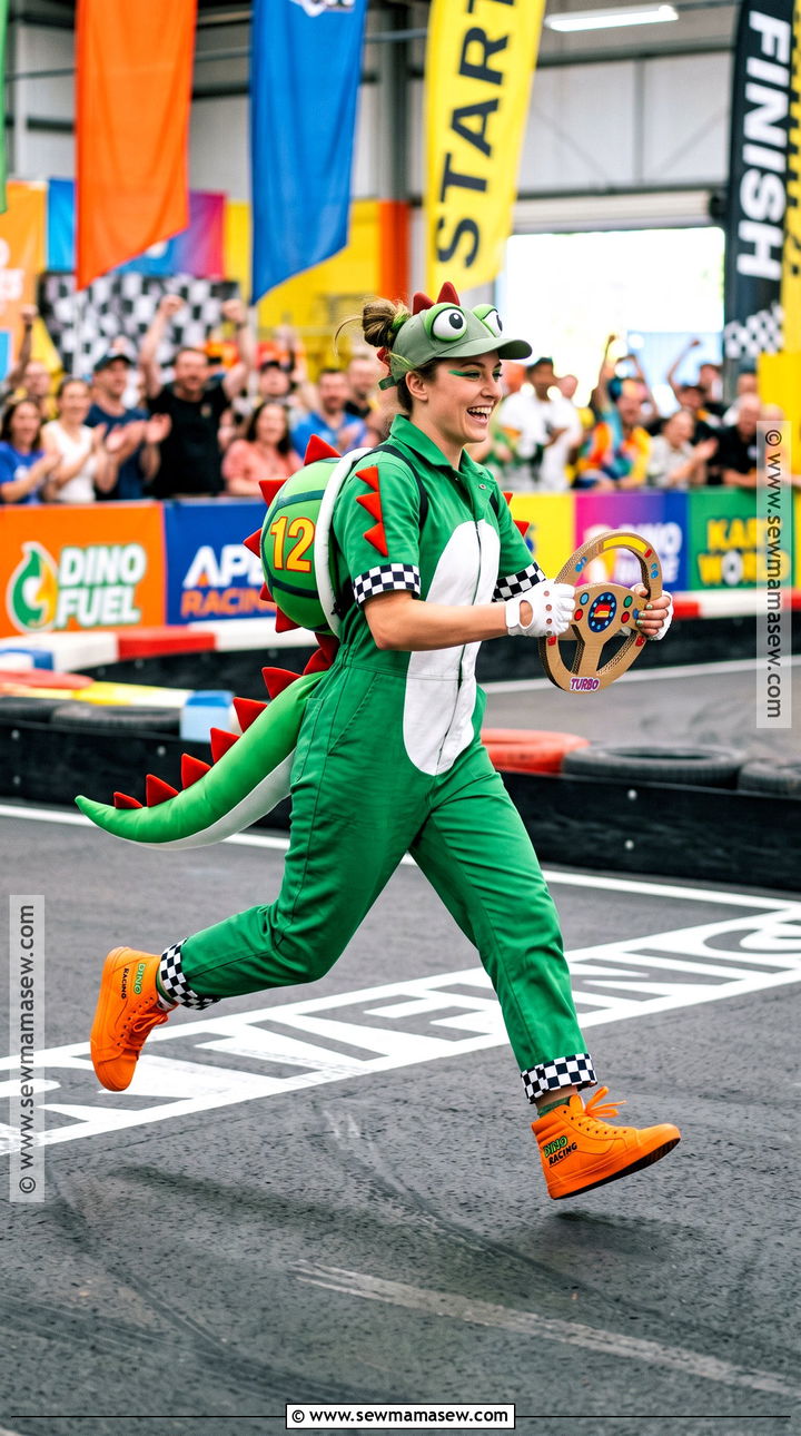 Yoshi Racing Costume - 35 yoshi costume ideas