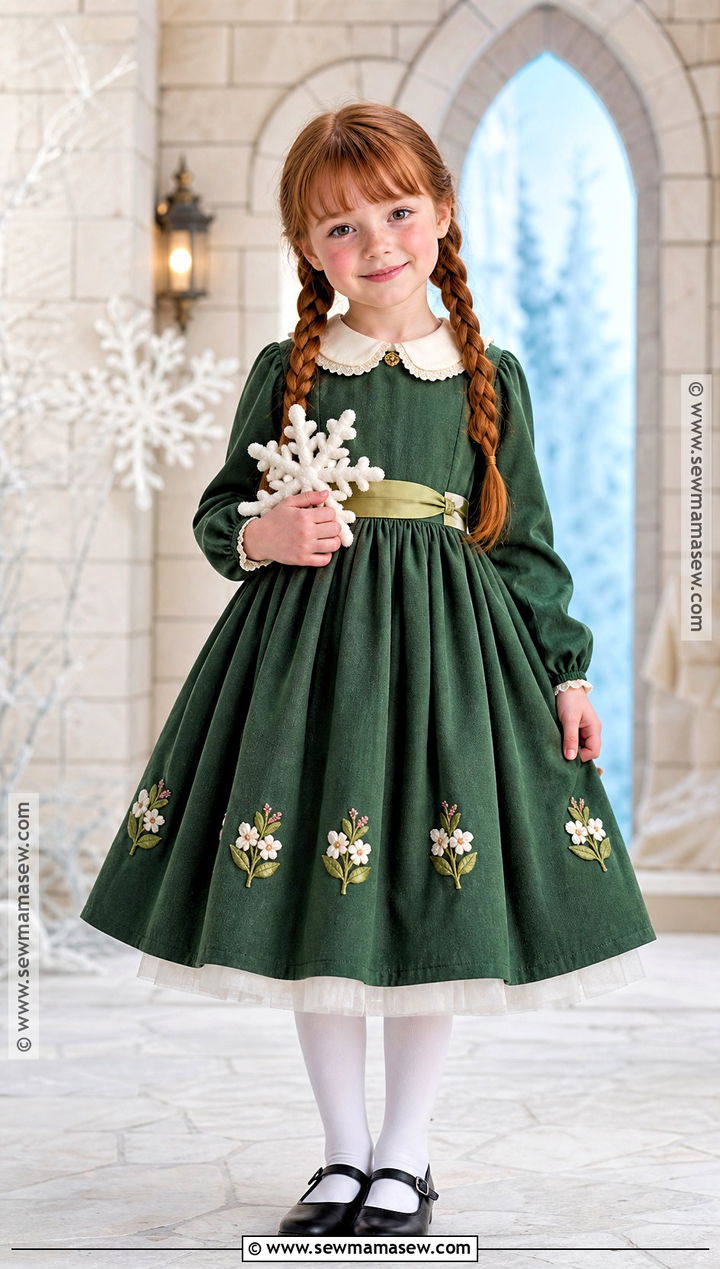 Young Anna Green Dress Costume - 40 anna frozen costume ideas