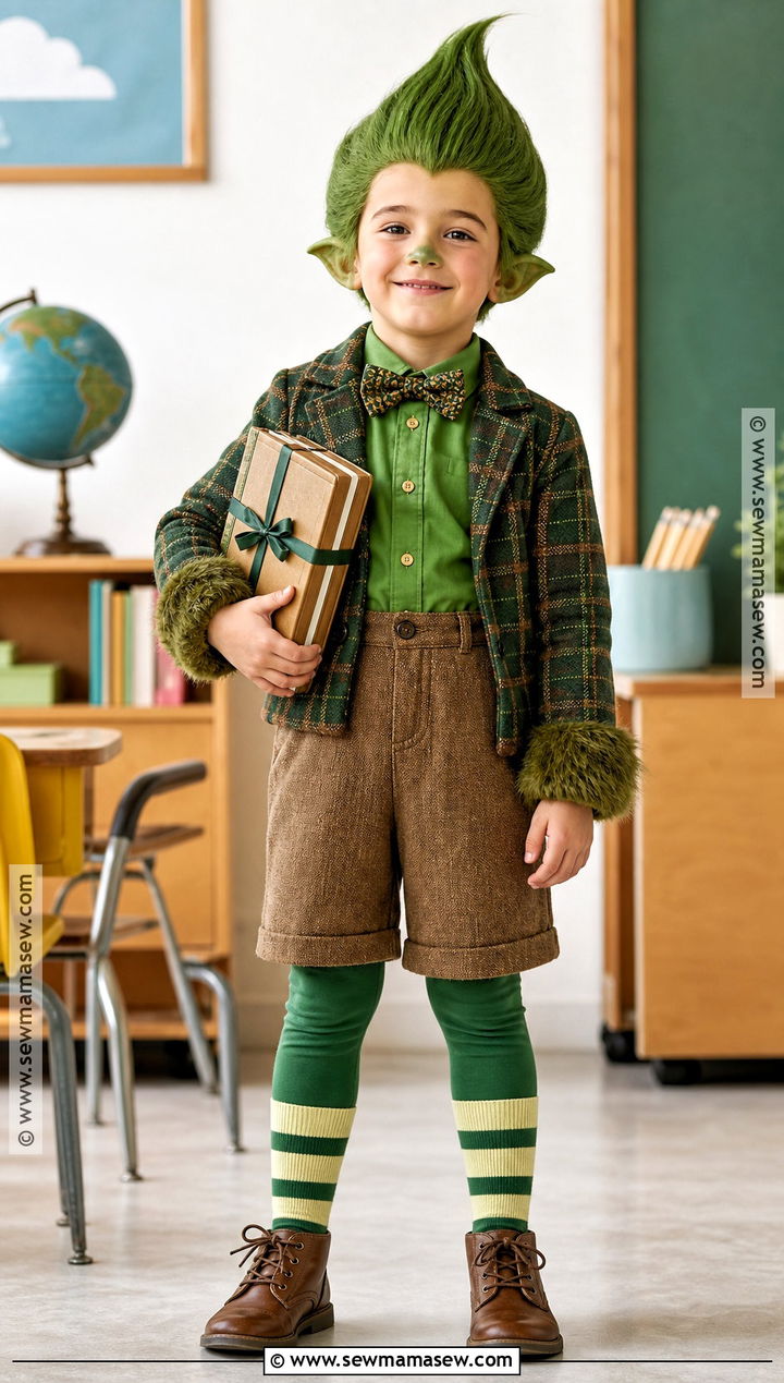 Young Grinch School Costume - 35 whoville costumes