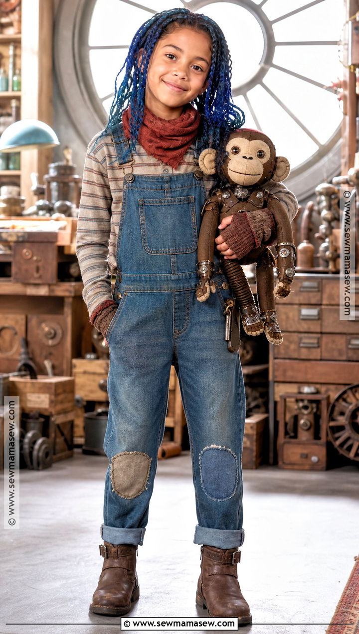 Young Powder Cosplay With Blue Overalls - 45 jinx cosplay ideas