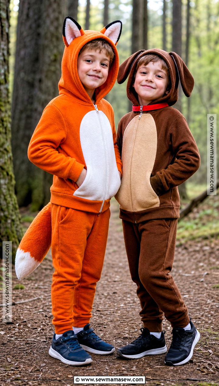 Young Tod And Copper Kids Costume - 30 fox and the hound costume ideas
