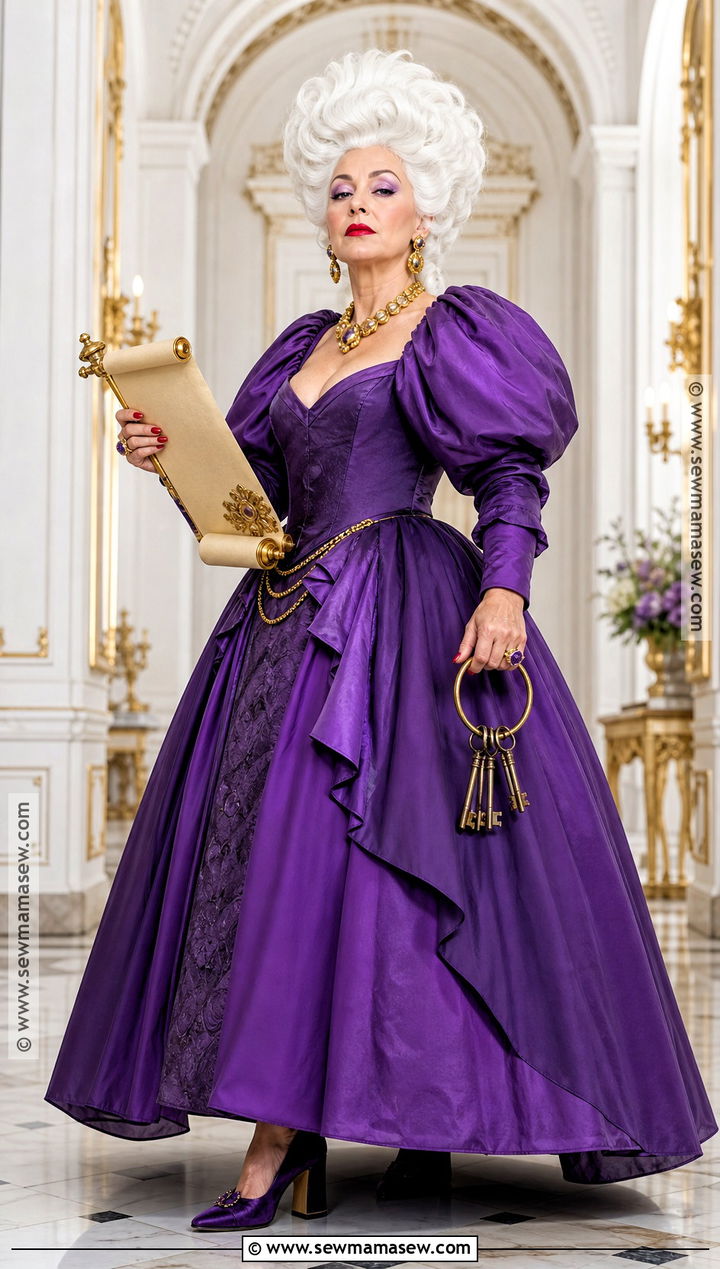 Yubaba Cosplay With Purple Dress - 30 unique cosplay ideas