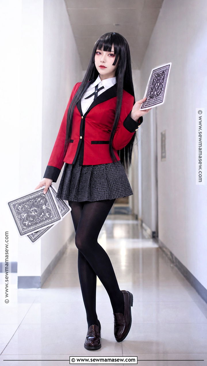 Yumeko Jabami Black Hair Cosplay - 35 black hair cosplay ideas