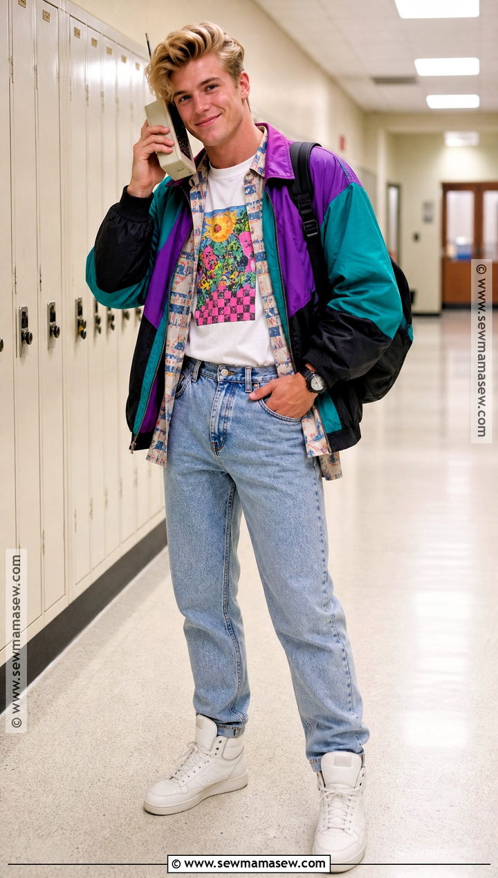 Zack Morris Saved By The Bell Costume - 40 90s costume ideas