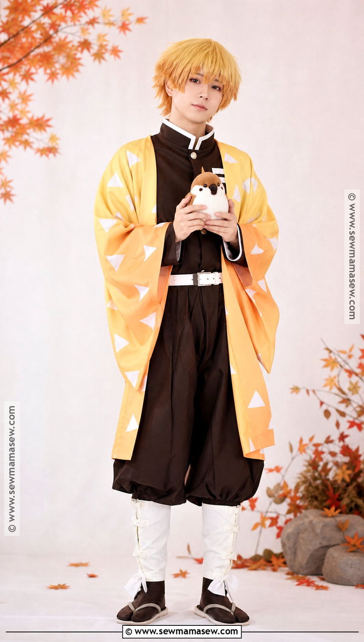 Zenitsu Agatsuma Anime Cosplay - 50 cosplay anime ideas