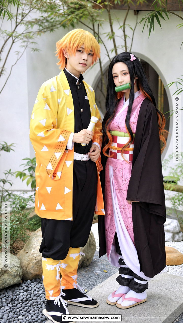 Zenitsu And Nezuko Couples Cosplay - 35 Couples Cosplay Ideas