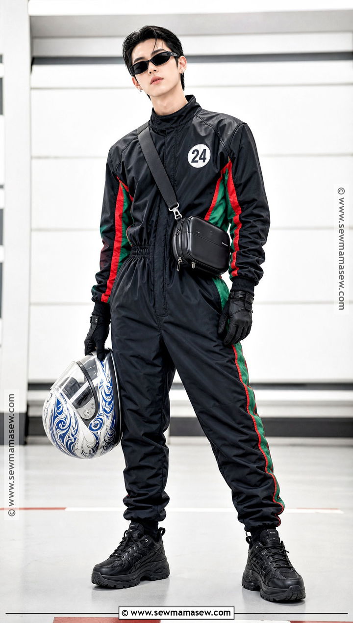 Zhou Guanyu Fashion Driver Costume - 30 F1 Driver Halloween Costume Ideas