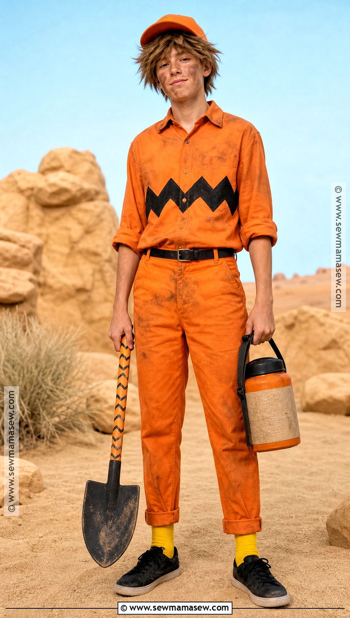 Zigzag Costume - 30 holes costume ideas