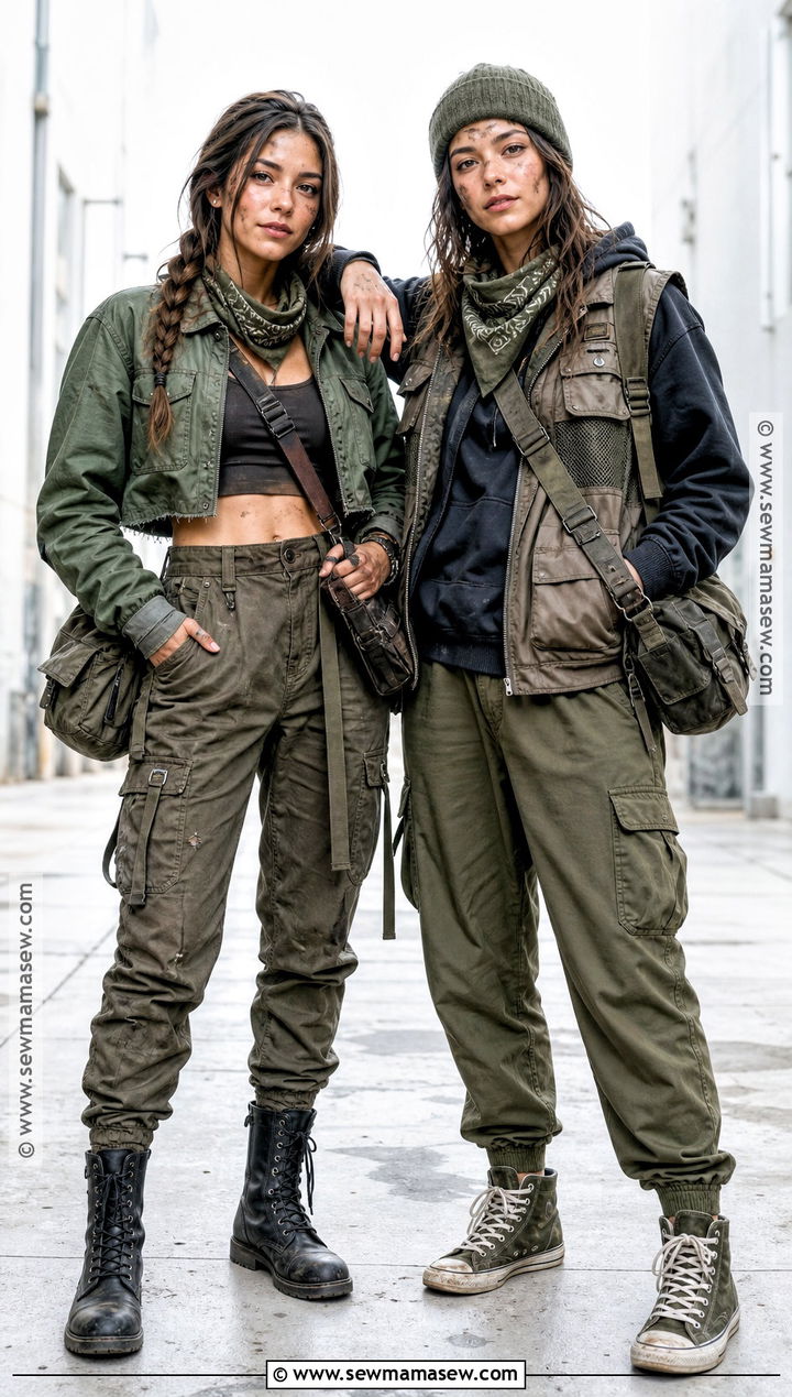 Zombie Apocalypse Best Friends Outfit - 50 zombie apocalypse outfits