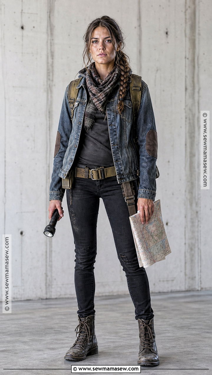 Zombie Apocalypse Denim Survivor Outfit - 50 zombie apocalypse outfits