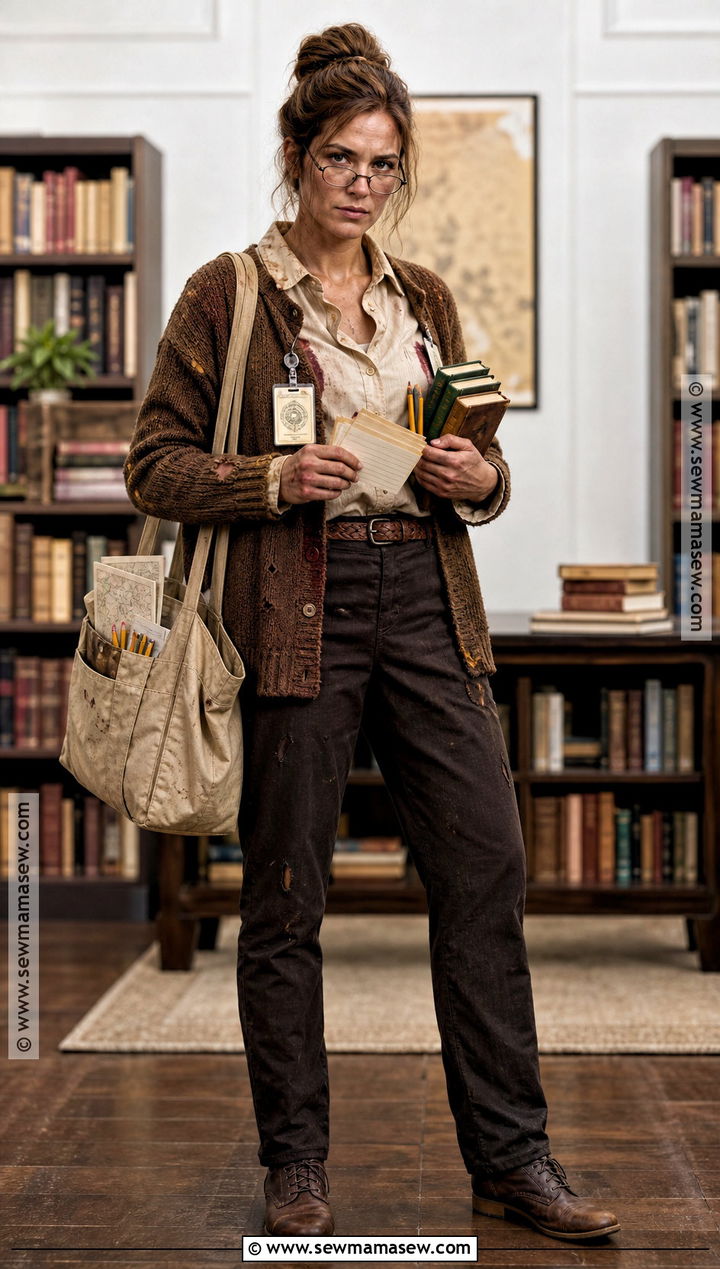 Zombie Apocalypse Librarian Outfit - 50 zombie apocalypse outfits