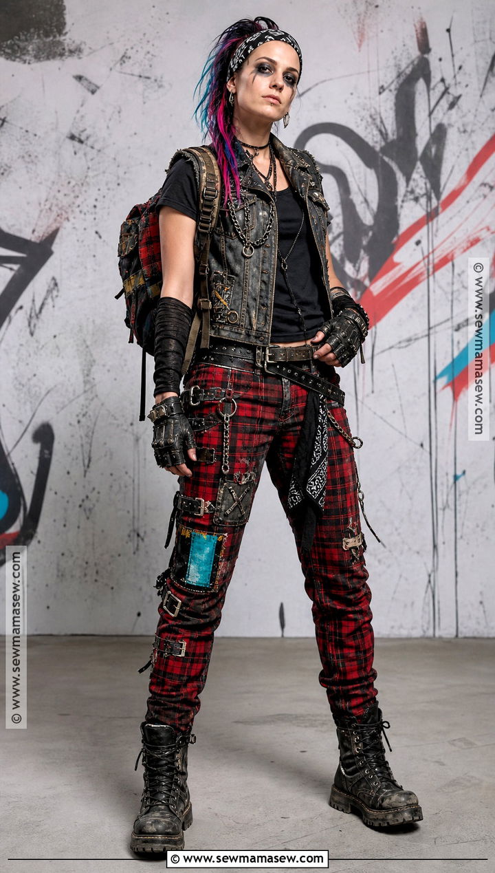 Zombie Apocalypse Punk Survivor Outfit - 50 zombie apocalypse outfits