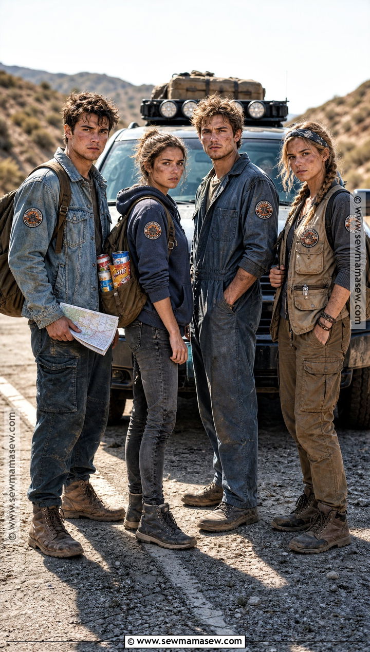 Zombie Apocalypse Road Trip Group Outfit - 50 zombie apocalypse outfits